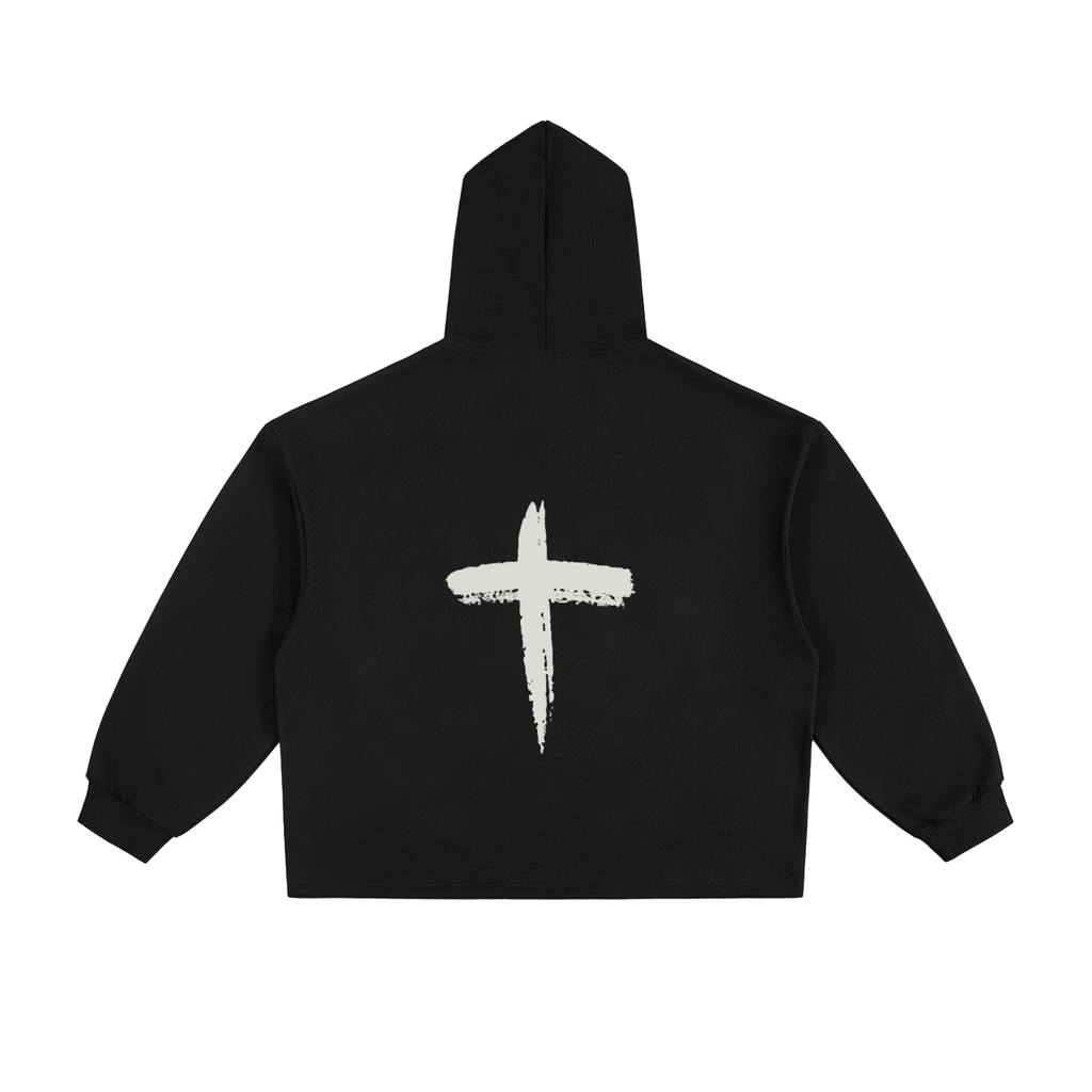 Essential Heavyweight Oversized Drawstring Hem Hoodie