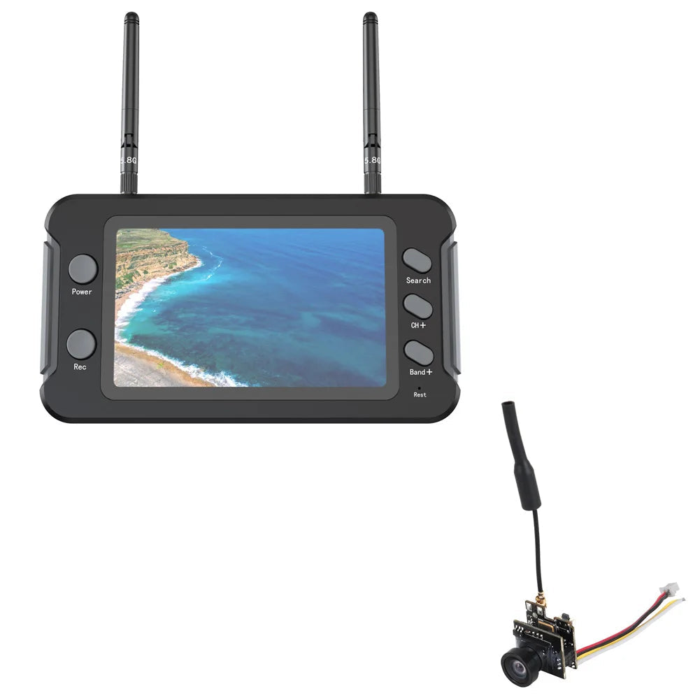 5.8G 40CH Dual Antennas FPV Goggles