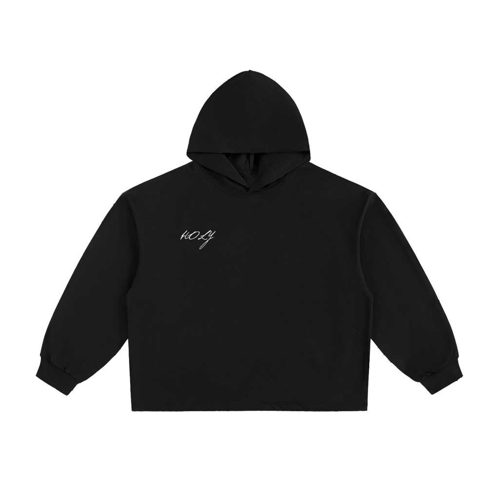 Essential Heavyweight Oversized Drawstring Hem Hoodie
